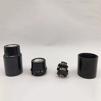 Alta calidad E12 Diente de aluminio autoblocante diente completo baquelita portalámparas baquelita