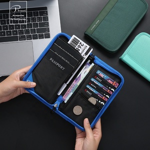 Style Nylon Blue Men <strong>Wallet</strong> Credit Card Holder Waterproof Passport <strong>Wallet</strong> <strong>Rfid</strong> P.travel Off-the-shelf New Nylon+ <strong>RFID</strong> Travel - Product Image 3