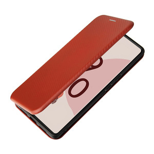 Housse de luxe pour Google Pixel6 <span class=keywords><strong>coque</strong></span> de téléphone Google <span class=keywords><strong>Pixel6a</strong></span> magnétique Snap Flip Card étui en cuir d'affaires en Fiber de carbone - Product Image 5