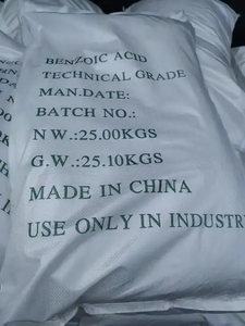 USP/BP Grade Benzoic Acid Food Additive 99%Min Pure Benzoic Acid Bulk 25KG Bag Benzoic Acid Price - Product Image 4