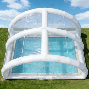 Couverture de <span class=keywords><strong>piscine</strong></span> gonflable en PVC imperméable personnalisée, tente de couverture de <span class=keywords><strong>piscine</strong></span> pour piscines extérieures et de jardin - Product Image 3