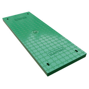 プラスチック製の水線用変ステーションケーブルトレンチカバーヒンジ付き盗難防止環境保護EN124 A15 - Product Image 1