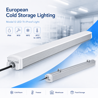 Éclairage LED Tri-Proof à économie d'énergie pour entrepôts frigorifiques 100/130lm/W Indice de protection IP66 Garantie de 5 ans CRI élevé 83