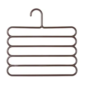 Multi-layer Broek Kledingrekken Voor Staande Kleding Closet Organizer Ruimtebesparend Broek Hangers Houders Voor Broek Handdoeken Tie