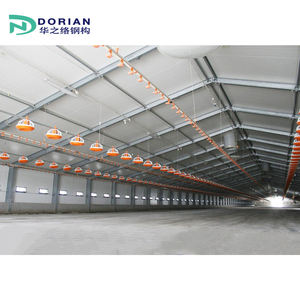 Aangepast Ontwerp Staalconstructie Laag Kip Pluimvee Boerderij Schuur Voor 1000 Lagen Kippen - Product Image 5