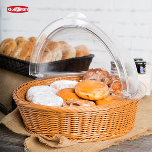 Copertura in acrilico per torta a cupola in policarbonato pane in plastica per alimenti trasparente per PC - Product Image 3