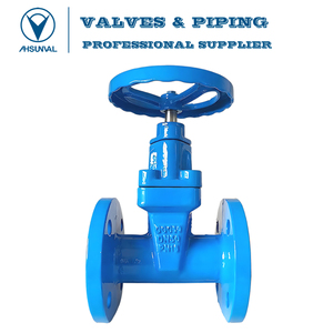Valvola a saracinesca industriale a cuneo in ghisa sferoidale a stelo non saliente GGG50 PN10/16 DN50 da 2 pollici, personalizzata, a basso prezzo - Product Image 1