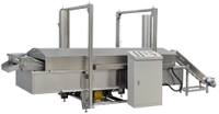 Ligne de production industrielle de snacks entièrement automatique pour chips de maïs soufflé Les machines clés incluent un mélangeur de pâte friteuse pour le grain
