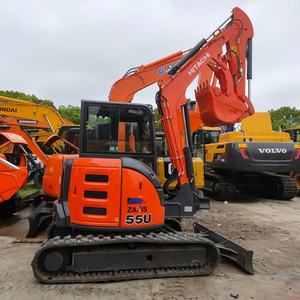 Mini-excavatrice Hitachi ZX55 d'occasion en excellent état, importée du Japon, modèle 2023, en vente, ZX55U ZX55UR ZX55SR ZX55USR - Product Image 2