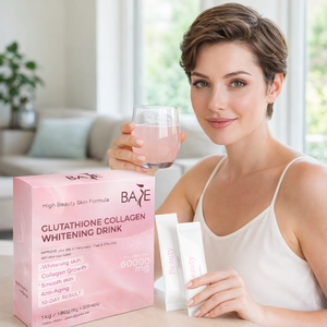 OEM Halal Gluta miglior integratore di bellezza liquido orale collagene polvere bustina peptidi marini pesce latte sbiancante della pelle sbiancante - Product Image 1