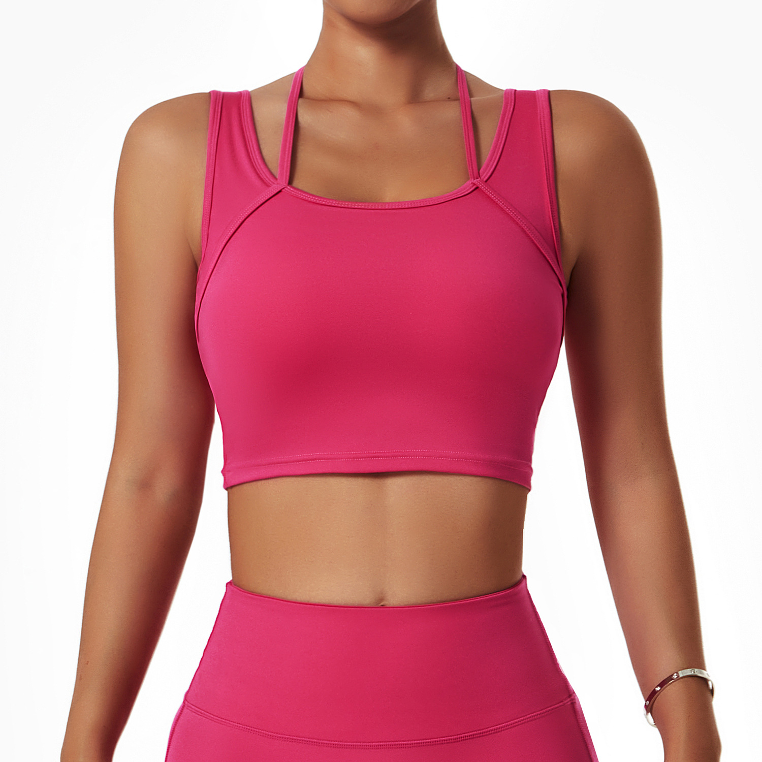 Crop Top Rouge