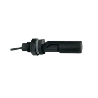 Capteur de niveau de liquide à flotteur magnétique pour réservoir d'eau, de diesel, de carburant, d'huile 24V DC Promotion Plastique noir avec câble