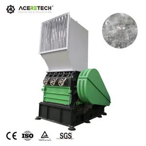 Machine de broyage de blocs de plastique solides, recyclage de plastique entièrement automatique GH1100/2400