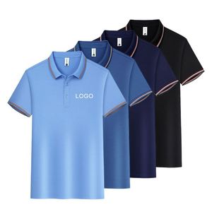 Polos de Algodón para Hombre con Logotipo Bordado, Polos Personalizados de Manga Corta, Camisetas de Golf al por Mayor, Polos Lisos para Mujer - Product Image 1