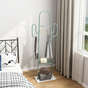 Precio de fábrica, perchero para habitación de niños, soporte de exhibición de ropa de Metal con forma de Cactus para sala de estar, abrigo, sombrero y almacenamiento de ropa - Product Image 2