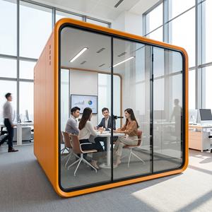 Geluidsdichte mobiele werkruimte, kantoorpod, vergaderpod, werkpod, telefoon-/studeerkabine - Product Image 2