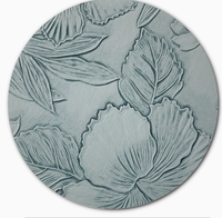 Sous-verre classique haut de gamme en cuir PU, diamètre >600mm, pour hôtel, maison, table à manger, résistant à la chaleur, écologique, réutilisable, isolant MK