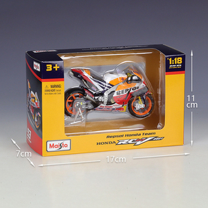 Maisto 1/18 Moto Scooter Diecast RC213V Racing 2021 MOTO <span class=keywords><strong>GP</strong></span> Giocattoli Diecast Modello in Metallo - Product Image 6