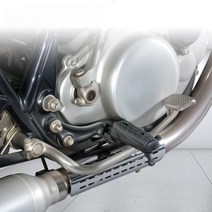 Protection de tuyau d'échappement de <span class=keywords><strong>moto</strong></span> en acier inoxydable, bouclier thermique anti-brûlure, couvercle de protection pour silencieux, accessoires modifiés - Product Image 6