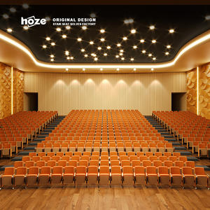 Sedia da Auditorium Moderna Personalizzata HOZE HS-1223 per Scuole, Università, Hotel, Sale Conferenze, Aule e Teatri - Product Image 3