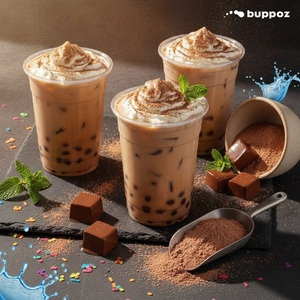 Poudre de thé au lait et de pudding au cacao, sac de 1 kg, Halal, HACCP, pour les magasins de bubble tea et de thé au lait, OEM ODM - Product Image 6