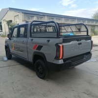 Camioneta Pickup Eléctrica de Nueva Energía de Venta Superior Directo de Fábrica, Furgoneta Eléctrica para Adultos, Camión de Carga Ligero Automático