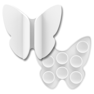 Supporto per Lucidalabbra a Forma di Farfalla, Porta Rossetto, Custodia per Telefono in Silicone, Supporto Adesivo per Telefono, Organizzatore per Cavi - Product Image 6