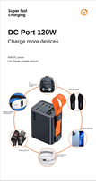 PD 100W 60000mAh Chargeur portable haute capacité Charge rapide Batterie LI-Polymer Power Bank pour ordinateurs portables et téléphones