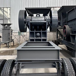 Mobile Steinbrecher Maschine Großhandels preis Rock Portable Mobile Ore <span class=keywords><strong>Jaw</strong></span> Steinbrecher Anlage für Kalkstein Granit - Product Image 2