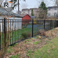Panneaux de clôture de jardin en acier pour les limites extérieures