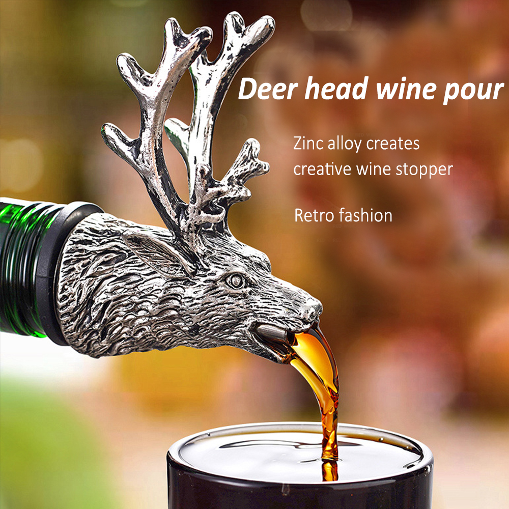 Custom-Animal-Head-Wine-Pourer
