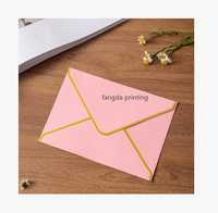 Enveloppes européennes personnalisées en forme découpée, nacrées, couleur unie, classiques, pour invitations et cartes de remerciement de mariage