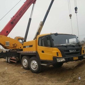 Grue mobile Sany 25T/50T/80T/90T/100T, grue sur camion STC800T STC900 STC1000 avec 10% de réduction sur moteur, boîte de vitesses, pompe et PLC - Product Image 4