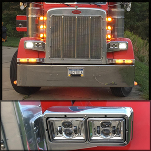 Accessori Auto all'Ingrosso per Jeep, Faro H4 Fuoristrada, Faro LED Quadrato 4x6 Pollici per Auto e Camion - Product Image 6