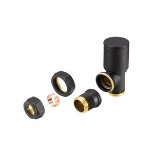 Çin'de yapılan pirinç dövme krom radyatör için ısıtma radyatörleri vanalar - Product Image 6