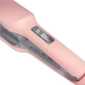 Nhà Máy Giá Điện 19Mm Sóng Lớn Trứng Cuộn Tóc Curler Đôi Thùng Tóc Waver Nhanh Chóng Sưởi Ấm Nhiệt Độ Pháp Khách Sạn - Product Image 4