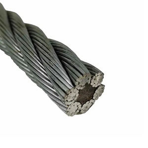 6*37 + Iwrc Marine Câble Wire Rope Palan Galvanisé à Chaud Rotatif Résistant En Acier Câble Bas Prix - Product Image 1