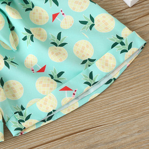 All'ingrosso Halter Top pantaloncini con stampa di frutta belle ragazze 2 pezzi Set donna estate - Product Image 5