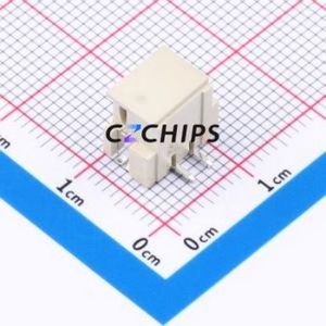 HC-XH-2ALT Wire-to-Board Pin Header SMD,P=2.5mm Connector 1x2P 2.5mm Vertical Mount XH - Product Image 1