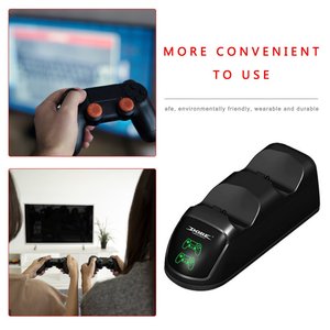 Ancreu çift USB kolu hızlı şarj standı istasyonu standlı şarj için <span class=keywords><strong>PS4</strong></span> Game <span class=keywords><strong>Controller</strong></span> Joypad Joystick TP4-889 - Product Image 4