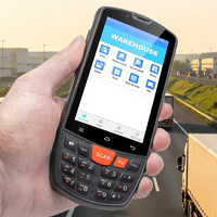 Ordinateur portable avec lecteur de codes-barres 1D/2D, PDA Android, communication BT, 4+64 Go, IP65, pour l'inventaire des stocks en entrepôt