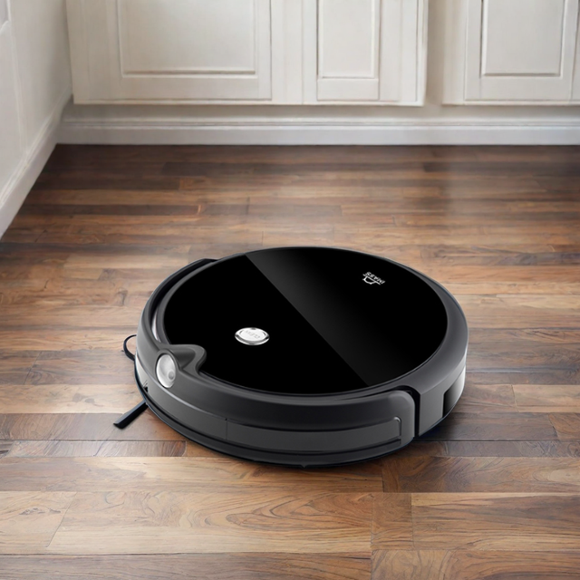 Tuya App Controlled Smart Robot Vacuum Cleaner Automatic Mapping 600ml Dust Bin Wet Dry Cleaning Rechargeable Electric HEPA