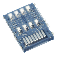 Carte Micro Sim TF Trans Flash Carte Micro SD Push Pull Deux En Un Connecteur