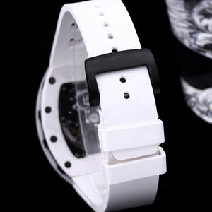 Nouvelle <span class=keywords><strong>Montre</strong></span> Mécanique Automatique pour Homme 2026, Tendance, en Céramique Blanche, Squelette, Haute Qualité, Décontractée, Polyvalente et Résistante à l'Eau - Product Image 6