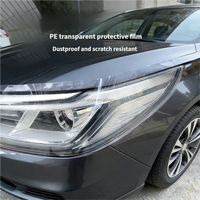 Film de protection spécial modifié Yunyu pour phares de voiture, film anti-rayures et anti-poussière pour lentilles, PE électrostatique