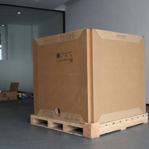 Opération facile 1000l réservoir <span class=keywords><strong>d</strong></span>'emballage liquide papier ondulé IBC flexitink pour <span class=keywords><strong>huile</strong></span> <span class=keywords><strong>d</strong></span>'<span class=keywords><strong>olive</strong></span> avec sac de doublure - Product Image 3