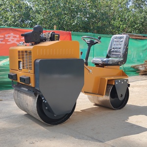 <span class=keywords><strong>Prix</strong></span> d'usine 850 kg 1 tonne 1,8 tonne Mini rouleau compresseur diesel essence Rouleau vibratoire de compactage CE EPA - Product Image 1