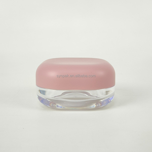 Boîte transparente de 30 ml pour poudre fixante, nettoyant visage et shampoing, avec grand tampon éponge élastique intégré, portable et vide - Product Image 4