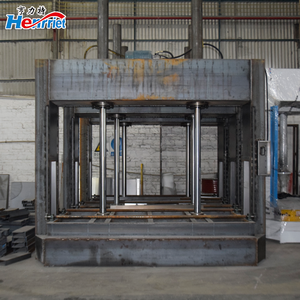 Presse hydraulique de 100 tonnes pour la production de panneaux sandwich en polyuréthane, machine à cintrer le bois massif haute fréquence - Product Image 4