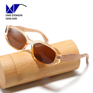 Lunettes <span class=keywords><strong>de</strong></span> soleil carrées tendance rétro <span class=keywords><strong>de</strong></span> haute qualité, grossiste chinois, protection UV400, verres polarisés, monture intégrale, mode - Product Image 4